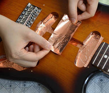 Load image into Gallery viewer, Circuit Shield Tape | 50 meters | Conductive Copper Foil | High Conductivity | Noise Reduction | for Electric Guitar - Gigbagger
