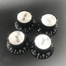 Load image into Gallery viewer, Control Knobs | Black | 2 Tone / 2 Volume | LP/SG-Style Electric Guitar Control Knobs - Gigbagger
