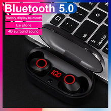 Cargar imagen en el visor de la galería, Ear Phones | 4 Styles | Waterproof Wireless Bluetooth 5.0 TWS Earphones with LED Display and Charging Box for iOS or Android - Gigbagger
