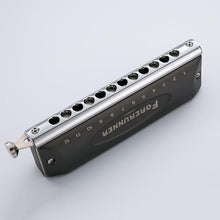 Load image into Gallery viewer, EAST TOP | Harmonica | Chromatic | 12 Holes | Key of C | Stainless Steel with Case - Gigbagger
