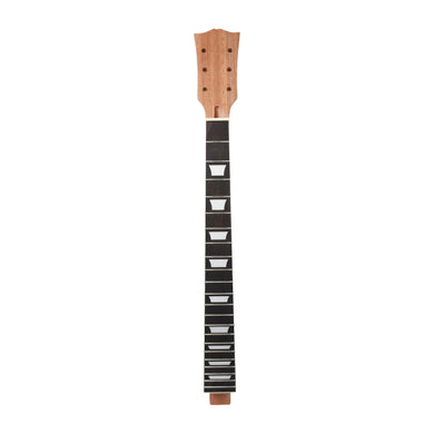 Electric Guitar Neck | Mahogany Fingerboard with Trapezoid Inlays | Guitar Neck for LP-Style Electric Guitar - Charles Morgan Guitars