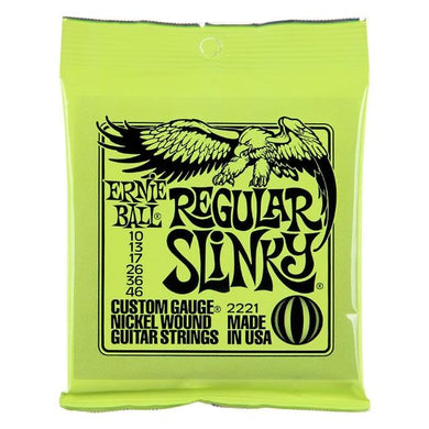 ERNIE BALL | Gauge: .010-.046 | Regular Slinky Electric Guitar Strings - Gigbagger