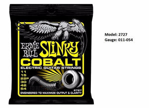 ERNIE BALL | Gauge: .011-.054 | Slinky Cobalt Electric Guitar Strings - Gigbagger