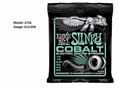 ERNIE BALL | Gauge: .012-.056 | Slinky Cobalt Electric Guitar Strings - Gigbagger