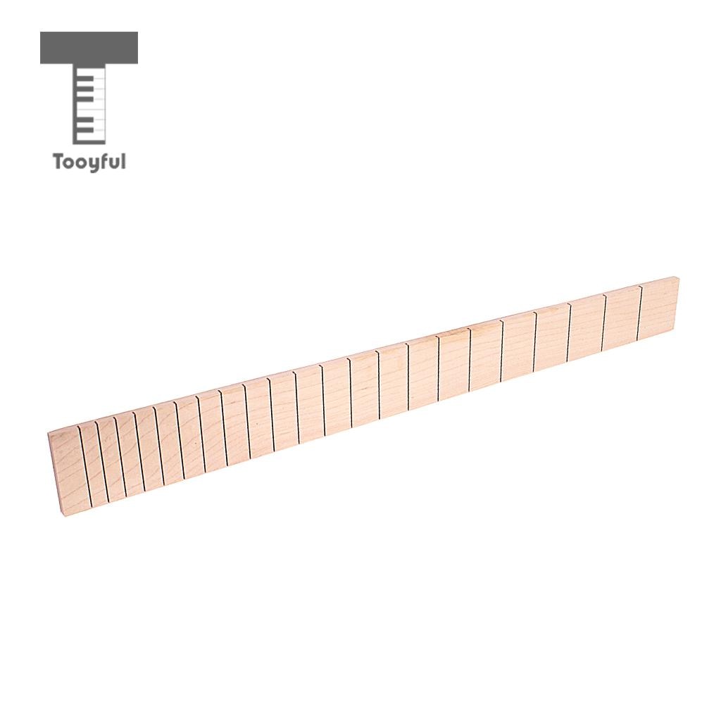 Fretboard | Maple Wood | 22-Fret Electric Guitar Fingerboard/Fretboard | Replacement/Part - Gigbagger