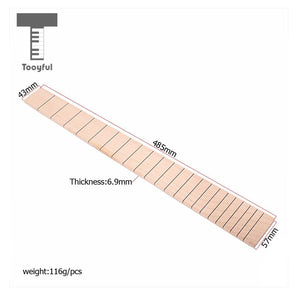 Fretboard | Maple Wood | 22-Fret Electric Guitar Fingerboard/Fretboard | Replacement/Part - Gigbagger