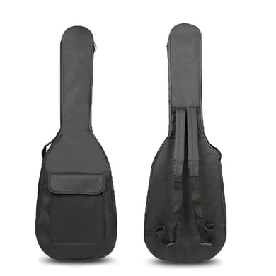 Gig Bag | Black | 39.75 Inches | 5mm Cotton | Padded Waterproof Carrying Case Bag for Electric Guitar/Bass Guitar - Gigbagger