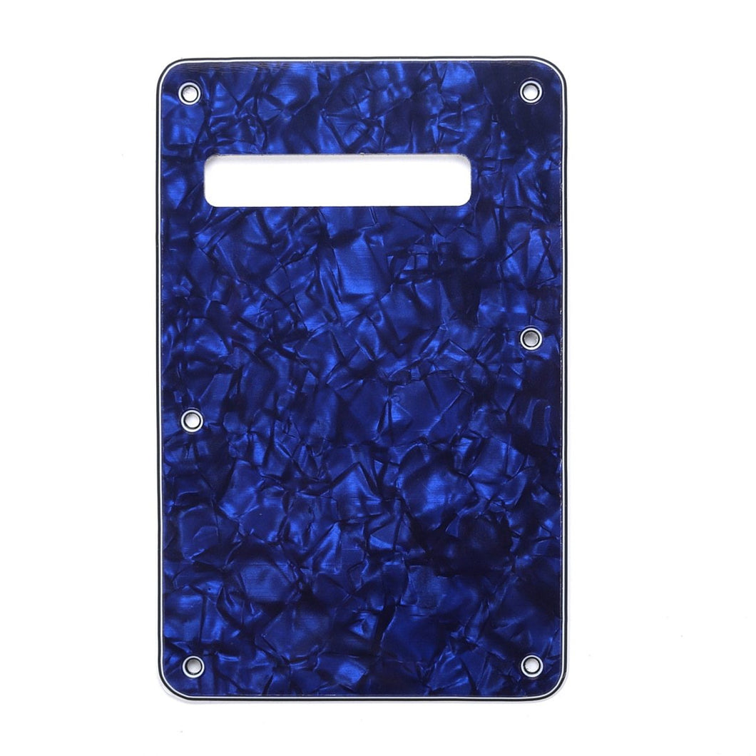 Guitar Backplate | 4-Ply Blue Pearl | Modern Style Backplate for SQ/ST-Style Electric Guitar - Gigbagger