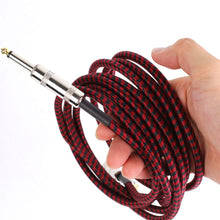 Load image into Gallery viewer, Guitar / Audio Cable | Length: 3m or 6m | Multifunctional | Noiseless | Straight To Right Angle Cable - Gigbagger
