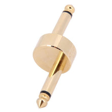Load image into Gallery viewer, Guitar Effects Pedal Coupler | 4 in Set | Gold | 1/4 inch | 6.35mm - Gigbagger
