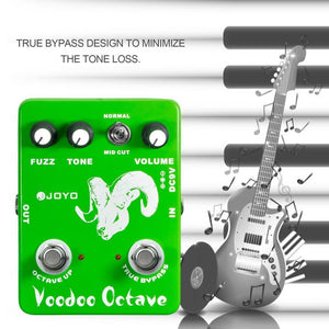 JOYO | JF-12 Voodoo Octave Fuzz | Dynamic Compression with True Bypass - Gigbagger