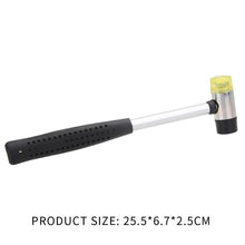 Load image into Gallery viewer, Fret Hammer | Lightweight Metal | Guitar Fret Repair Tool | Size: 25.5 x 6.7 x 2.5 cm - Gigbagger
