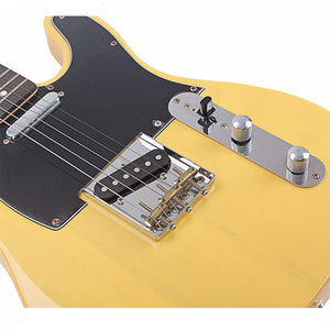 Guitar Neck and Bridge Pickup Plate Set | 85.5 x 77 x 10.5mm | for Tele-Style Electric Guitar - Gigbagger
