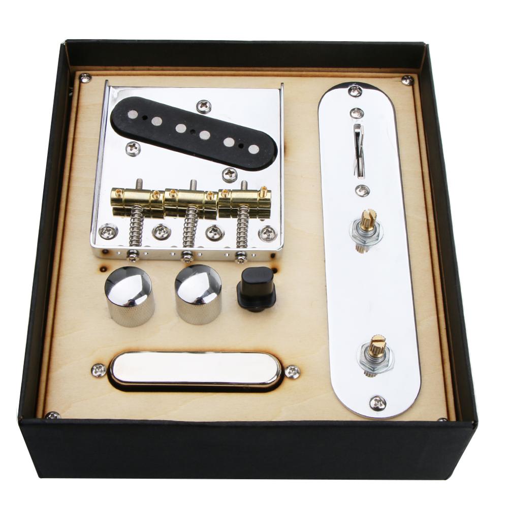 Guitar Neck and Bridge Pickup Plate Set | 85.5 x 77 x 10.5mm | for Tele-Style Electric Guitar - Gigbagger