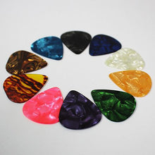 Load image into Gallery viewer, Guitar Picks | 10 Picks | Mixed Set | 3 Thickness Options | Colorful Universe/Planetary Guitar Picks - Gigbagger

