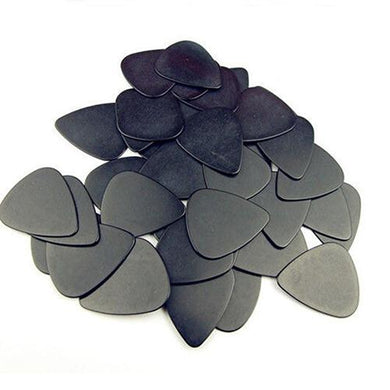 Guitar Picks | 10 Pack | Black Plastic Picks with 0.5mm Thickness - Gigbagger