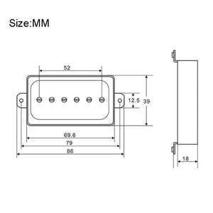 P90 Humbucker-Sized Single Coil Pickup - 3 Options - Gigbagger