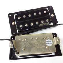 Load image into Gallery viewer, Humbucker Pickups | Black | WHHB (neck &amp; bridge) Alnico 5 Magnet Copper-Nickel Base - Gigbagger
