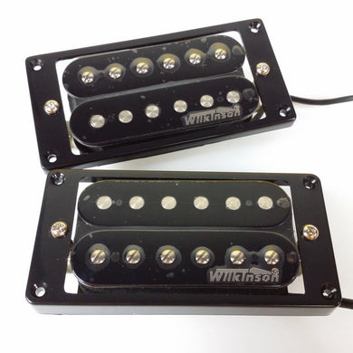 Humbucker Pickups | Black | WHHB (neck & bridge) Alnico 5 Magnet Copper-Nickel Base - Gigbagger