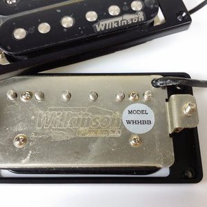 Humbucker Pickups | Black | WHHB (neck & bridge) Alnico 5 Magnet Copper-Nickel Base - Gigbagger