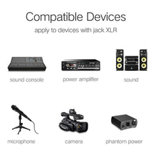 Load image into Gallery viewer, Microphone Cable | Length: 10m, 5m, or 3m (meters) | XLR Male-To-Female Microphone/Audio Extension Cable - Gigbagger
