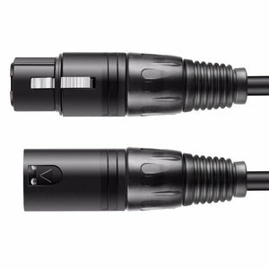 NEEWER | Microphone Cable | Black | Length: 3 meters | XLR Male to XLR Female Converter Cable - Gigbagger