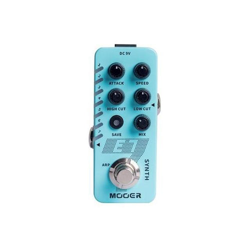 MOOER | E7 Arpeggiator with 7 Polyphonic Synthesizer Sounds and True Bypass - Gigbagger