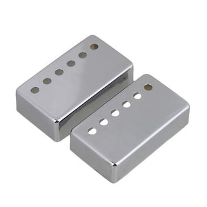Pickup Covers | 2 Pack | 5 Styles | Metal 50/52mm Humbucker Pickup Covers for LP/SG-Style Electric Guitar - Gigbagger