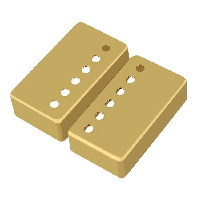 Pickup Covers | 2 Pack | 5 Styles | Metal 50/52mm Humbucker Pickup Covers for LP/SG-Style Electric Guitar - Gigbagger