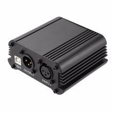 Load image into Gallery viewer, ONLENY | Microphone Power Supply | 48V | 1-Channel Phantom Power Supply with One XLR Audio Cord - Gigbagger
