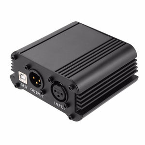 ONLENY | Microphone Power Supply | 48V | 1-Channel Phantom Power Supply with One XLR Audio Cord - Gigbagger