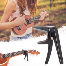 Load image into Gallery viewer, Ukulele Capo | Single-Handed / Quick Change Action | for 4-String Ukuleles - Gigbagger

