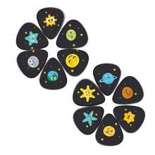 Load image into Gallery viewer, Guitar Picks | 10 Pack | Thickness: 0.71 mm | Cartoon Universe Guitar Picks - Gigbagger

