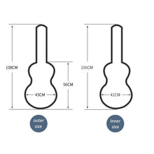 Load image into Gallery viewer, Softshell Case | 40/41 Inch | 6 Styles | Waterproof Acoustic Guitar Carrying Case and Backpack - Gigbagger
