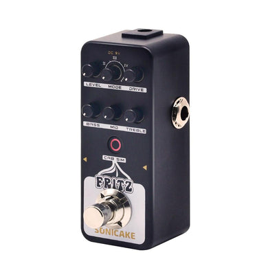 SONICAKE | QSS-10 FRITZ Digital Preamp Overdrive Crunch with 5 Retro-Style Amp Models - Gigbagger