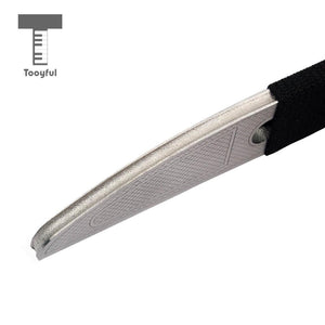 Stainless Steel Crowning File with Diamond Abrasives for Guitar Frets | Professional Luthier Tool - Gigbagger