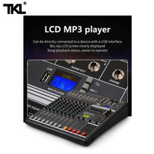Load image into Gallery viewer, TKL | 16 Channel | 7 Segment Graphic Equalizer | Professional Audio Mixer with USB, Bluetooth, and AUX Recording - Gigbagger
