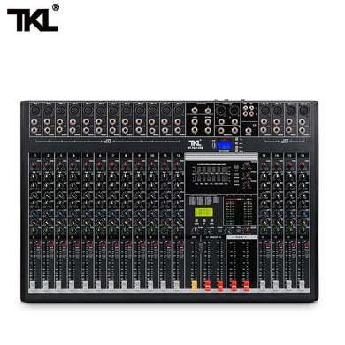 TKL | 16 Channel | 7 Segment Graphic Equalizer | Professional Audio Mixer with USB, Bluetooth, and AUX Recording - Gigbagger