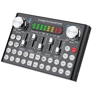 WOOPOWER | F8 Universal Digital Audio Mixer | Intelligent Bluetooth Broadcast - Gigbagger