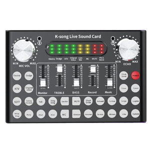 WOOPOWER | F8 Universal Digital Audio Mixer | Intelligent Bluetooth Broadcast - Gigbagger